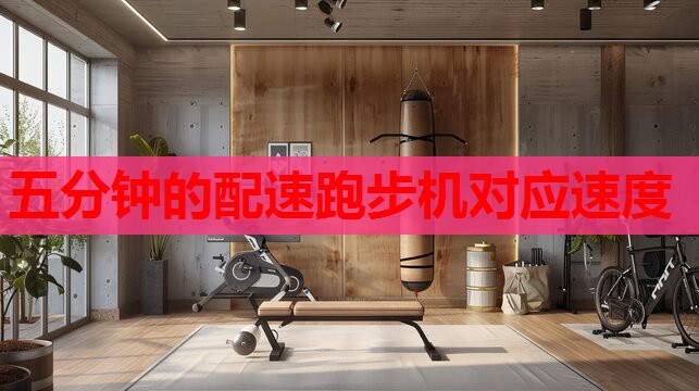 五分钟的配速跑步机对应速度