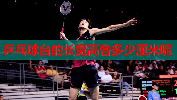 乒乓球台的长宽高各多少厘米呢 乒乓球台的长宽高各多少厘米呢