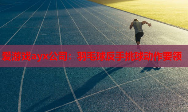 羽毛球反手挑球动作要领 羽毛球反手挑球动作要领